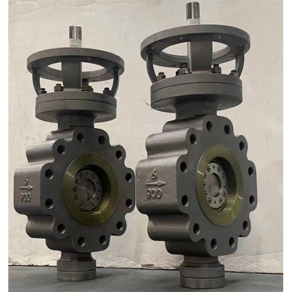 Metal seated butterfly valve
